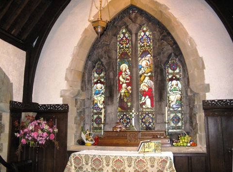 The East Window and Altar